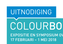 Aankondiging van een expositie bij de VU in 2018 met oa werk van Uitgeest